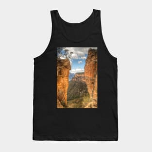 Hanging Rock vista .. the long view Tank Top